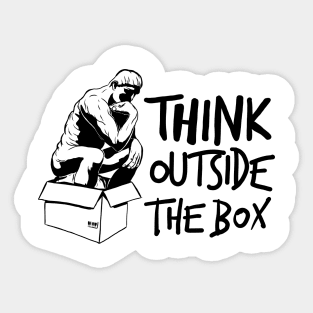 Think outside Sticker